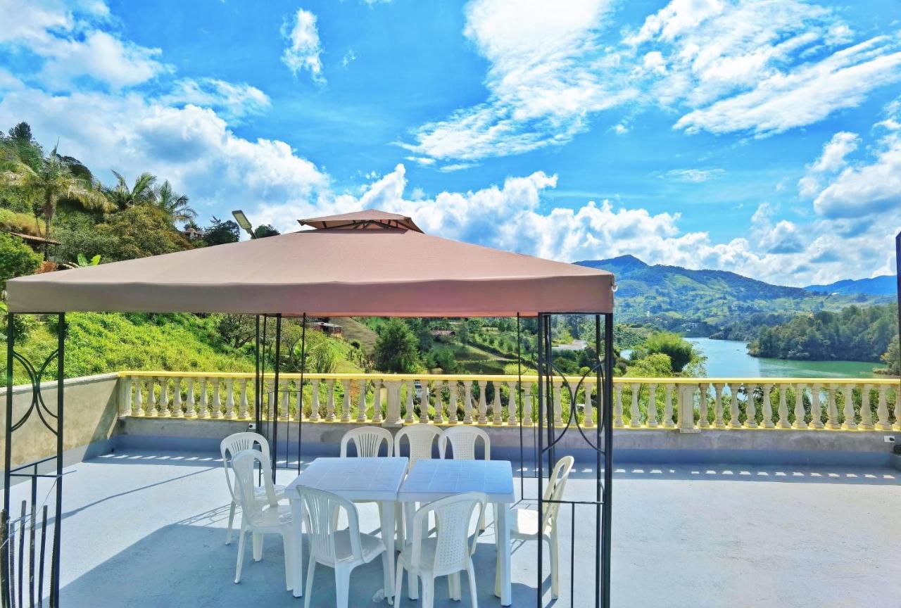 Hermosa Casa De Campo En Guatape Bagian luar foto