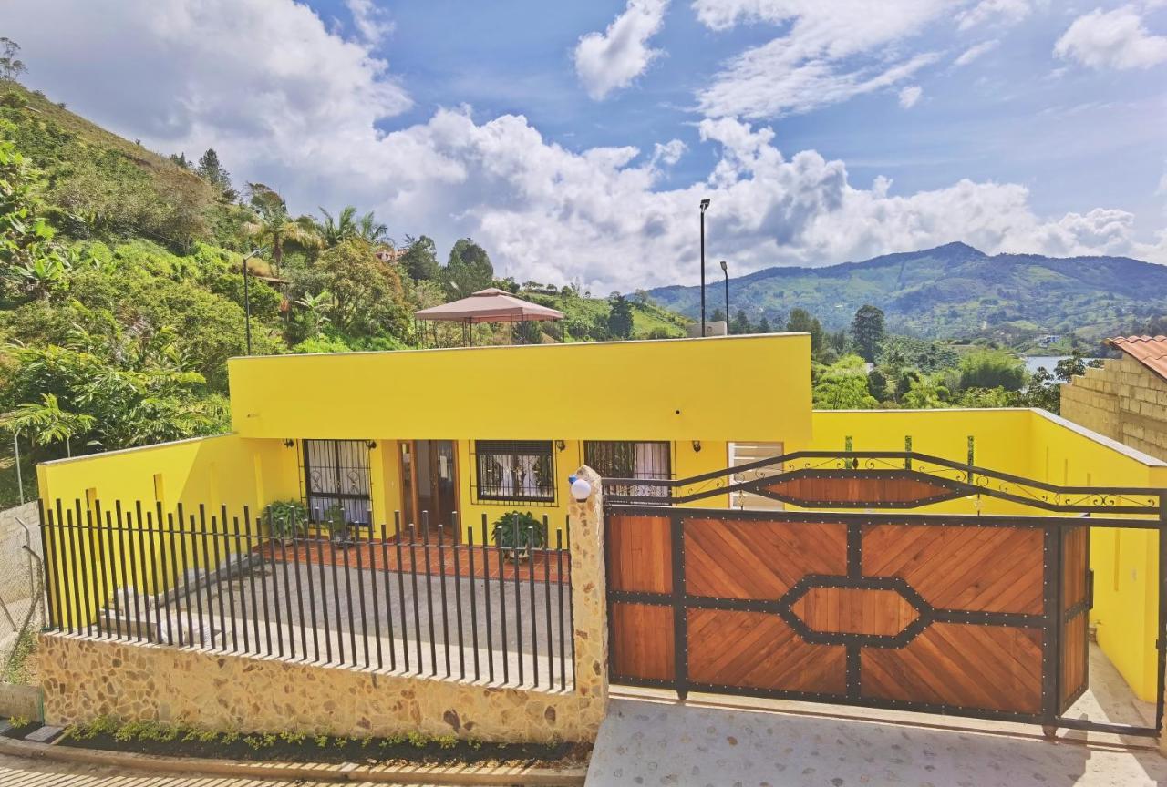 Hermosa Casa De Campo En Guatape Bagian luar foto
